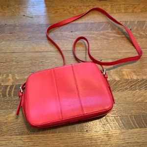 Red Nordstrom crossbody bag